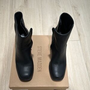 Steve Madden Black Women's Boots